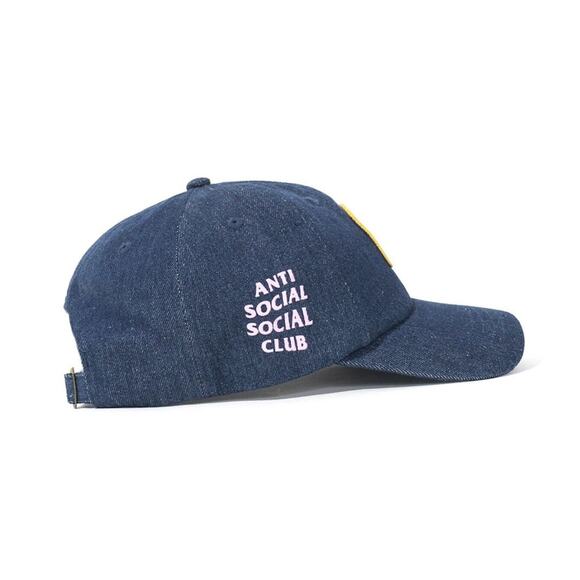 Anti Social Social Club USPS Mail Jean Hat Strap Back - Picture 2 of 6